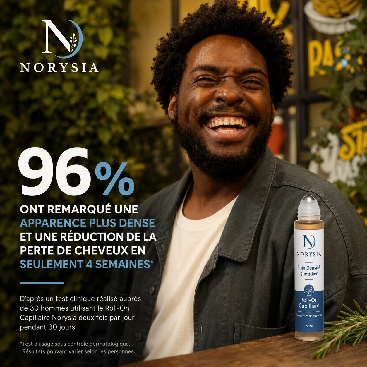 Sérum Roll-On Avancé pour la Croissance des Cheveux