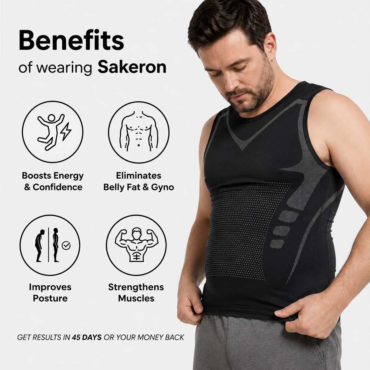 Sakeron | Look Stronger. Feel Confident. Take Control.