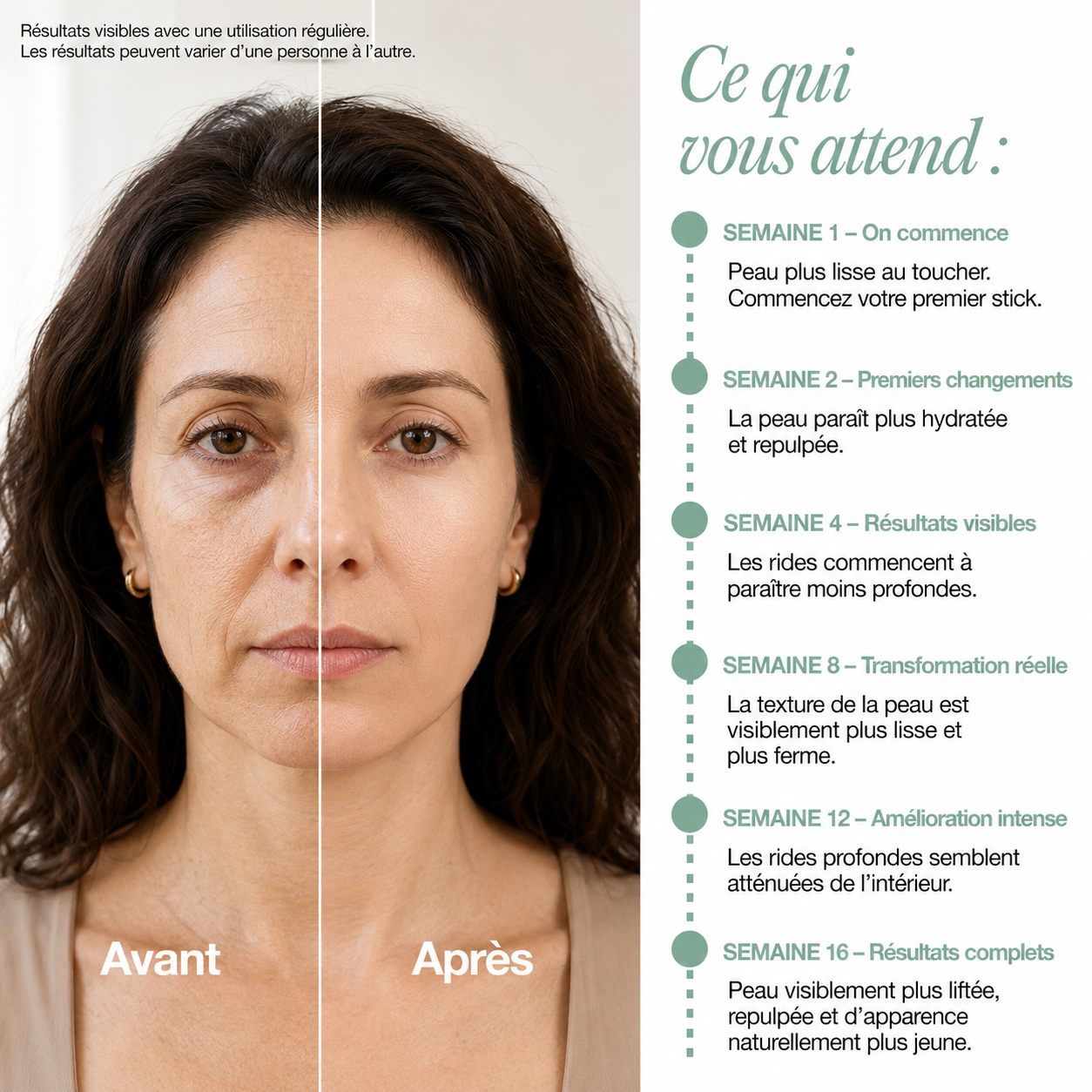 RITUÉA™ — Stick Anti-Âge au Calcium et au Collagène