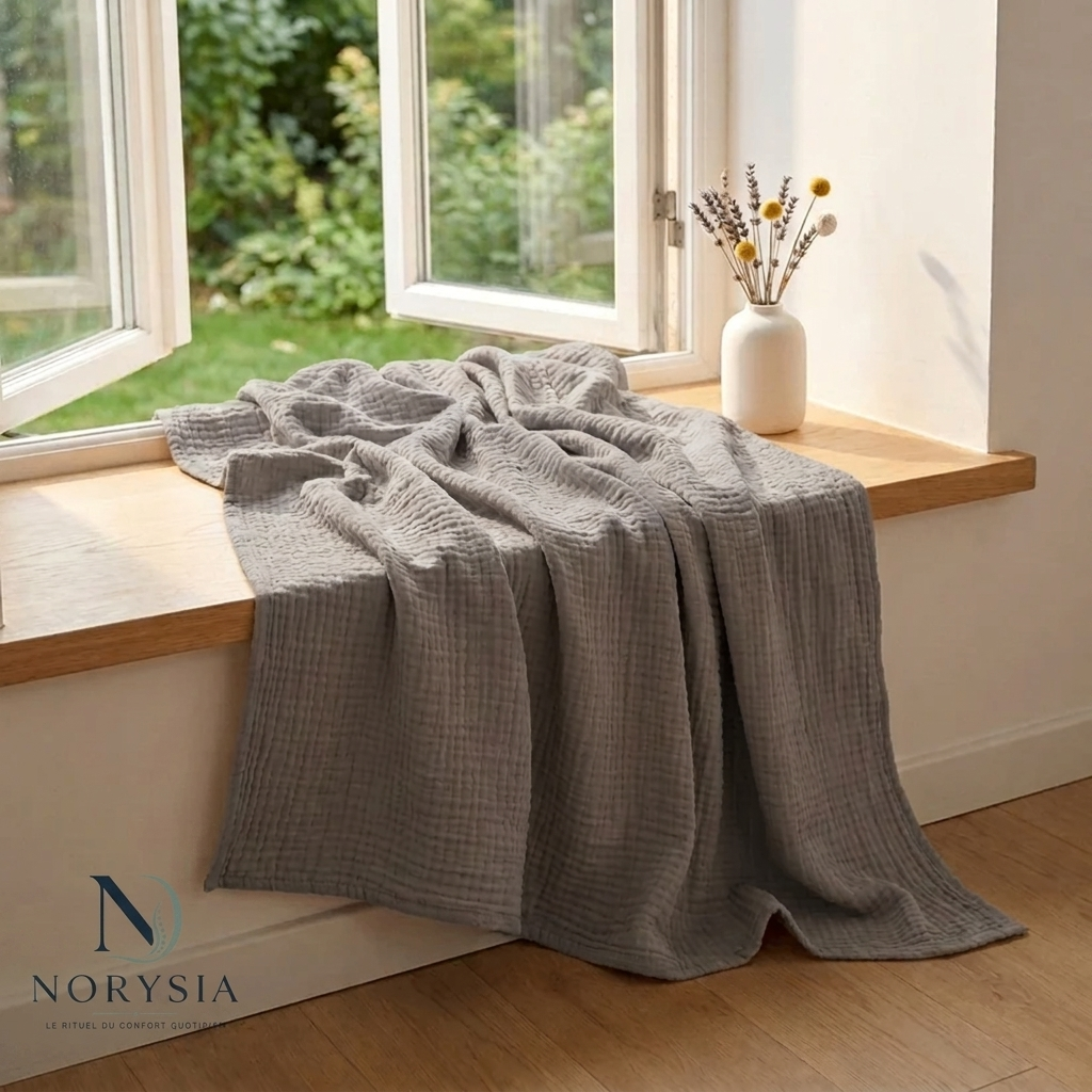Couverture en mousseline douce